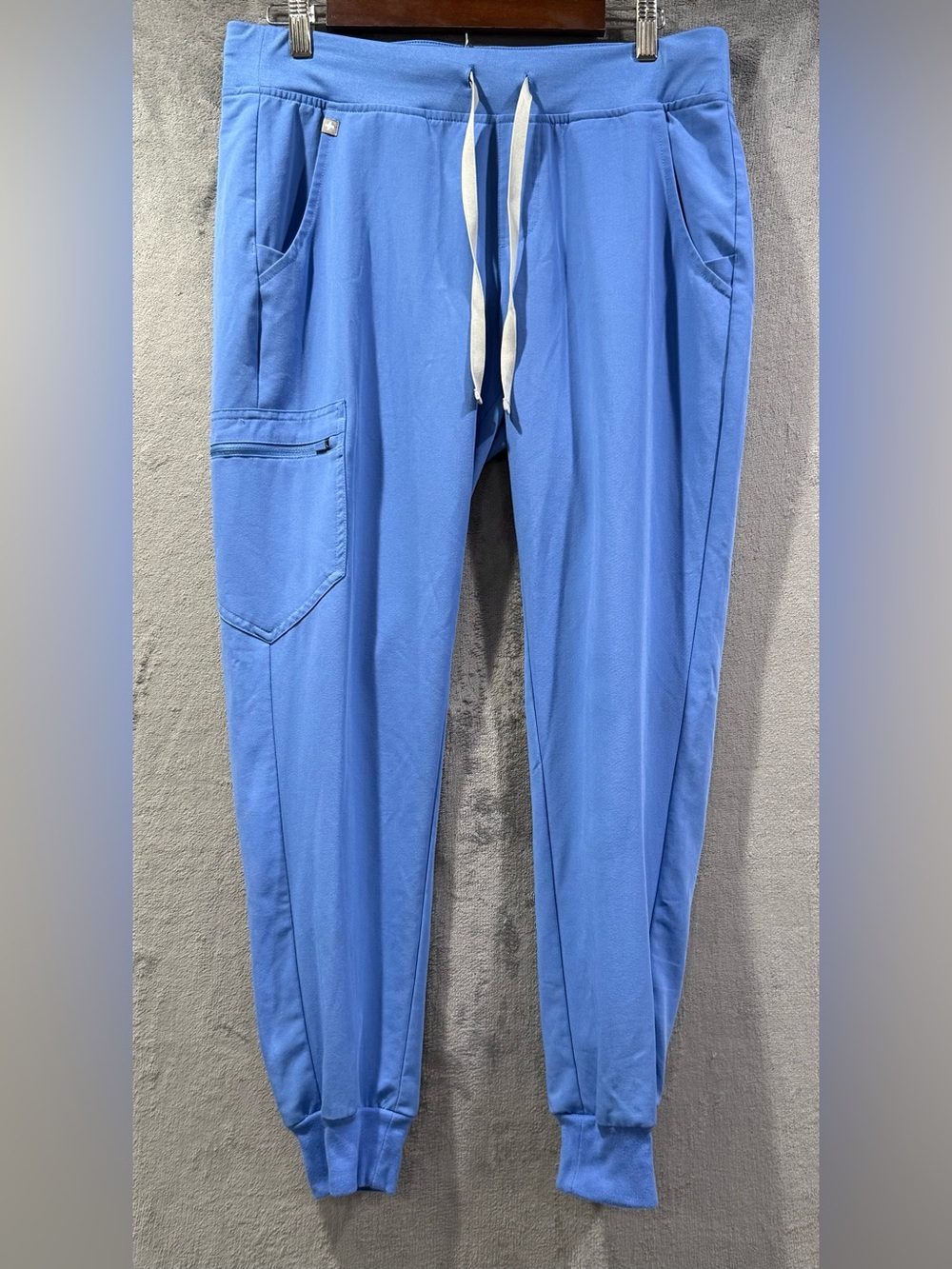 FIGS Technical Collection Zamora Jogger Scrub Pant Blue Women’s Size M